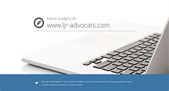 Desktop Screenshot of ljr-advocats.com